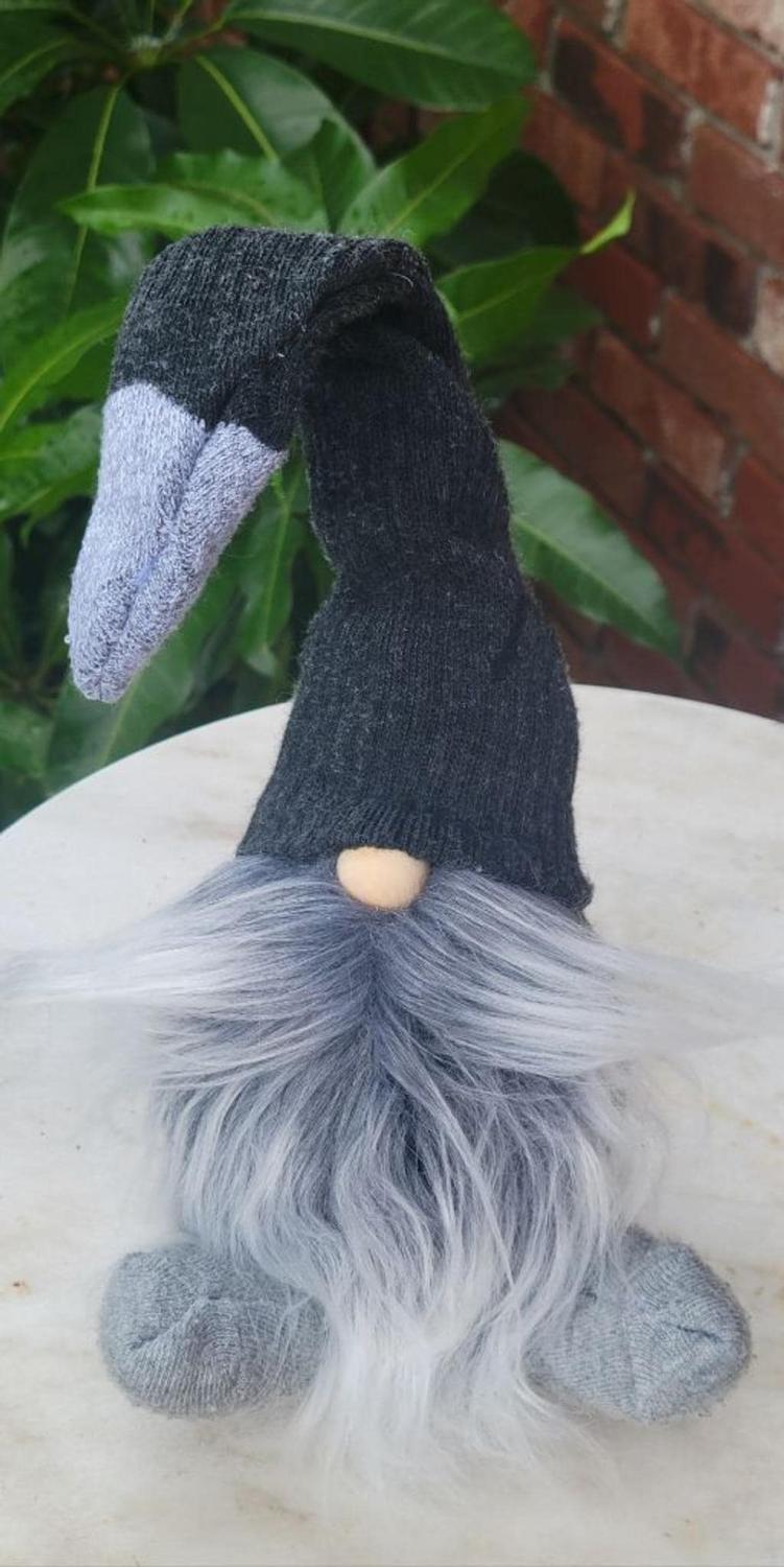 Doorstopper gonk gnome/ home decor/ shelf sitter/ Tiered tray decor