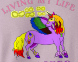 Unmasked Alicorn Cotton T-Shirt