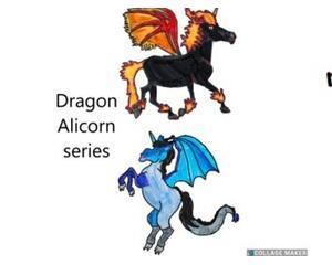 Dragon Alicorn 4 Card Set