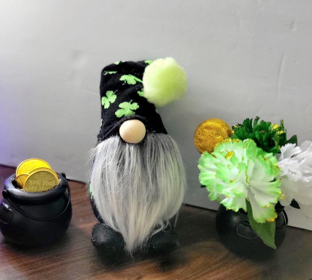 St Patrick's Day Leprechaun Gnome